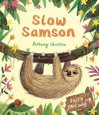 Adamdblackman's tweet photo. Morning read: SLOW SAMSON by @bjchristou - what a wonderful book to start my day! 

The year-old author/illustrator debut nails it on both fronts. A sweet story about friendship and acceptance of differences with delightful expressive illustrations. https://t.co/Qa6cjZADbc