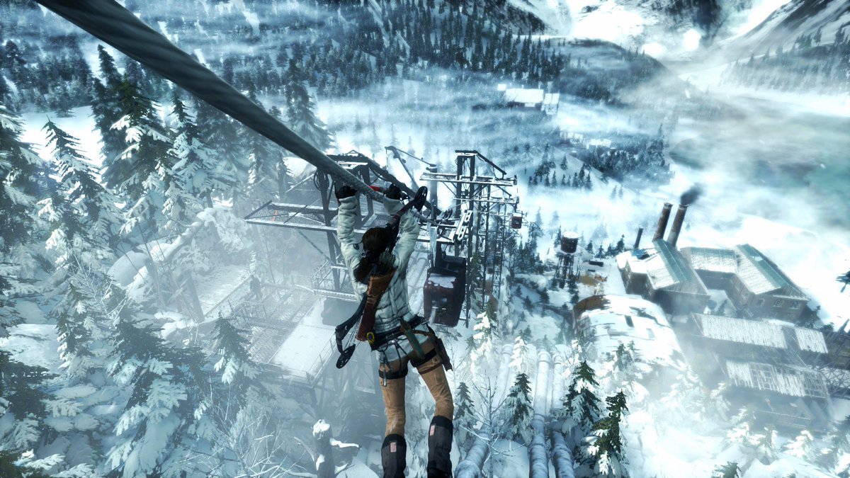 The way Rise Of The Tomb Raider served looks for ages and nobody cared: a thread.