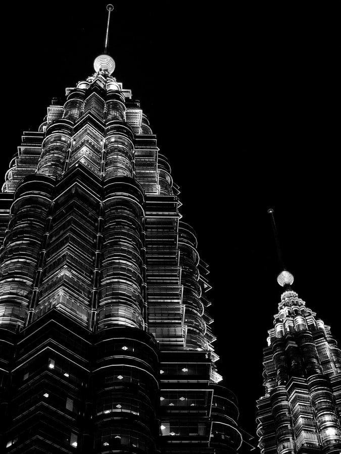 These are the famous Petronas Towers in Kuala Lumpur – their design is stunning and the lighting simply amazing - great on camera which is great for us!

Credit: marakist #malaysia #globalfilming