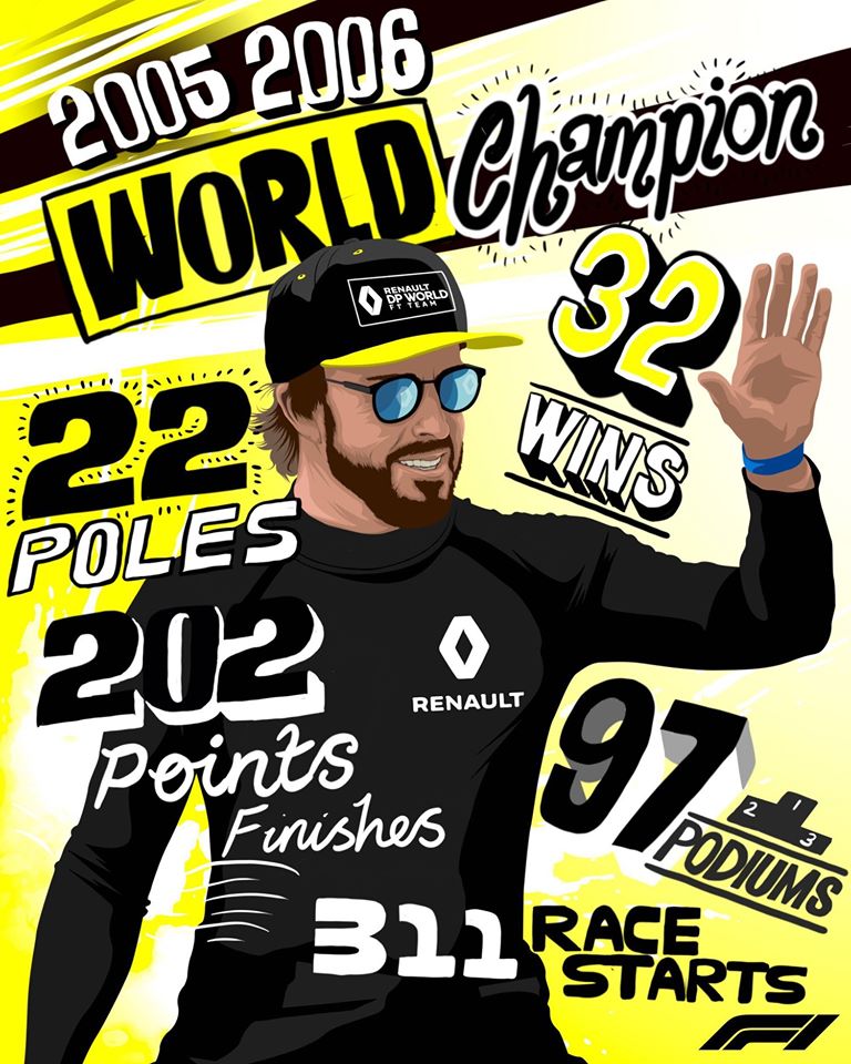 AllEnginemagaz1's tweet photo. #RETOSYPASIÓN
#FernandoAlonso volverá a #Renault para correr tres temporadas de la Fórmula 1 a partir de 2021

Hoy se confirmó que el piloto asturiano, doble campeón del mundo y considerado uno de los más grandes de estos tiempos, volverá a la escudería francesa el otro año. https://t.co/3yWID0KZ3b