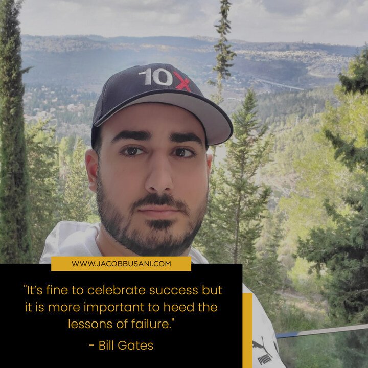 JacobBusani's tweet image. When learning from your failures, it is necessary to stop blaming the world, circumstances or other people. 👍
.
.
.
#jacobbusani #lifecoaches #lifecoaching101 #businesscoaching #lifelessons #successsecrets #successlife #businesscoaches #entrepreneurtips #entrepreneurminds