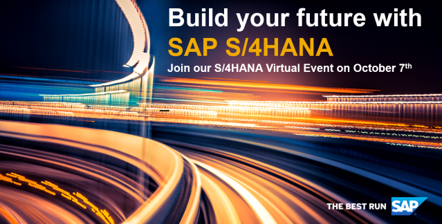 janmusil's tweet photo. Take the next steps to S/4HANA: Make your case, Consider your options, Build your future. Join us on October 7th, where we will discuss the concrete WHAT, WHY and HOW at our virtual event. #s4hana #s4hanamove https://t.co/AeNaYxKyZq https://t.co/pjALk7ffQ3