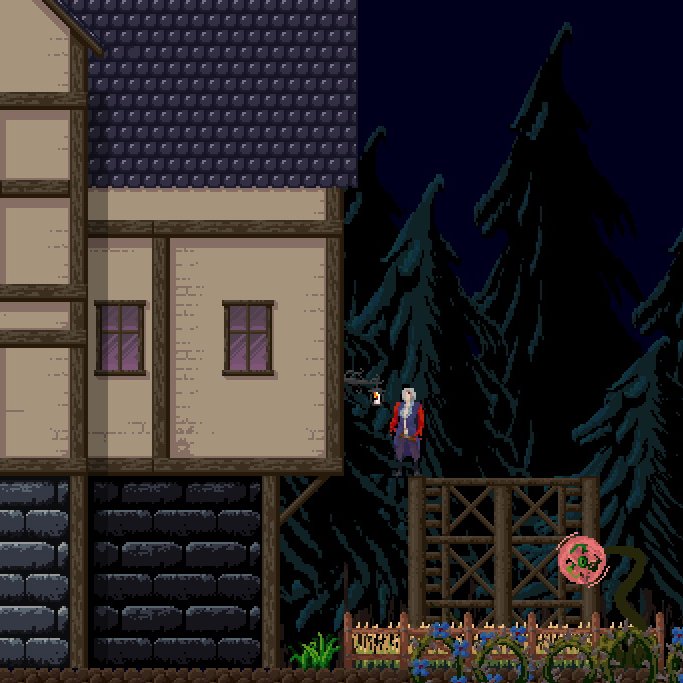 8_bitking's tweet photo. My Game "Arms of Blood" is a 2D Jump'n'run with a combo-based fighting system. You play as a Vampire who, after being ripped apart, got put back together many years later  but they forgot his arms. Now he's on a great Quest to find them and regain his power!

#pixelart #GameMaker https://t.co/tKSV8cV0QK