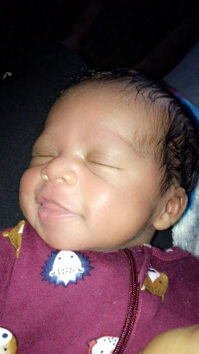 MomsOffering's tweet photo. We provided 3-week old Jayceon and his new mom with a crib, stroller, swing, books, diapers, clothes, rattles, front carrier, formula and more! https://t.co/BsugDoXoT4