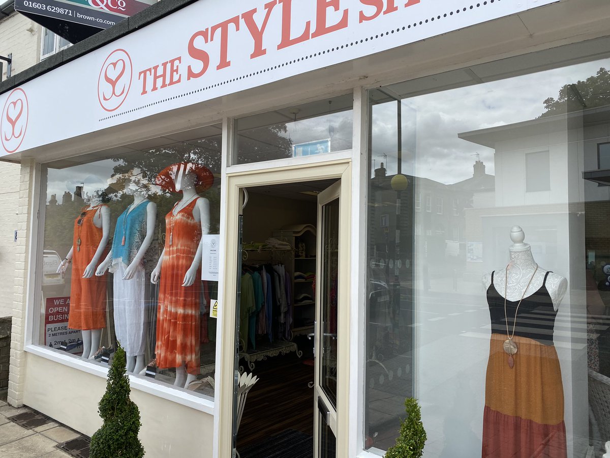 TheStyleShowUK's tweet image. Wonder where we have gone to?? Find our great new boutique at 81 Unthank Road, Norwich, NR2 2PE. Parking on shop forecourt or roadside.