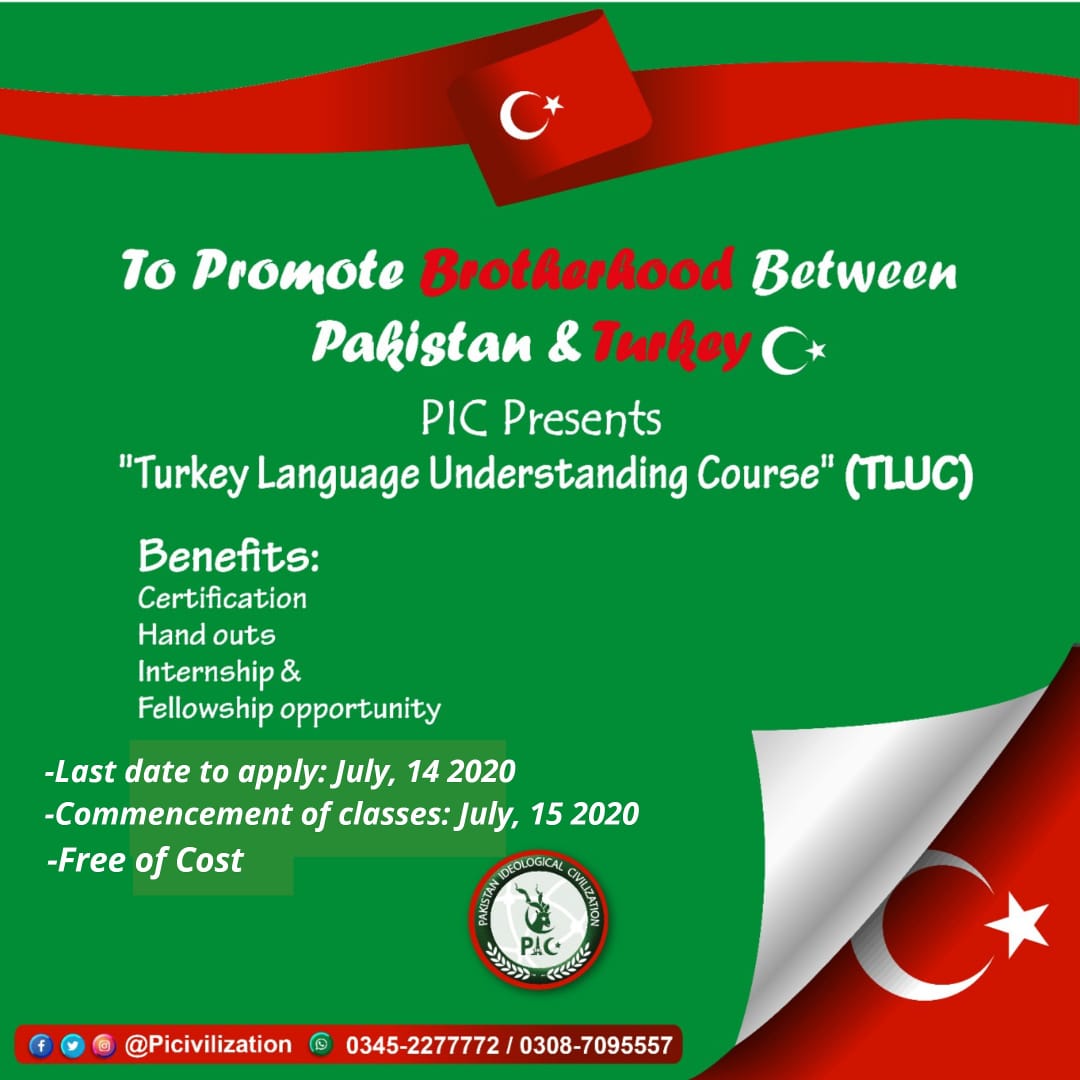 khubaibzafar8's tweet photo. بِسْمِ اللّٰهِ الرَّحْمٰنِ الرَّحِیْمِ
To Promote Brotherhood PIC launch Nation Friendly Project" Turkey Language Understanding Course, TLUC".
Join to learn and Promote Brotherhood🇵🇰🇹🇷
Get Registered because seats are limited💕
https://t.co/ZAQNhEefzL
#TwoCountriesOneNation https://t.co/ClSfmTFgy7