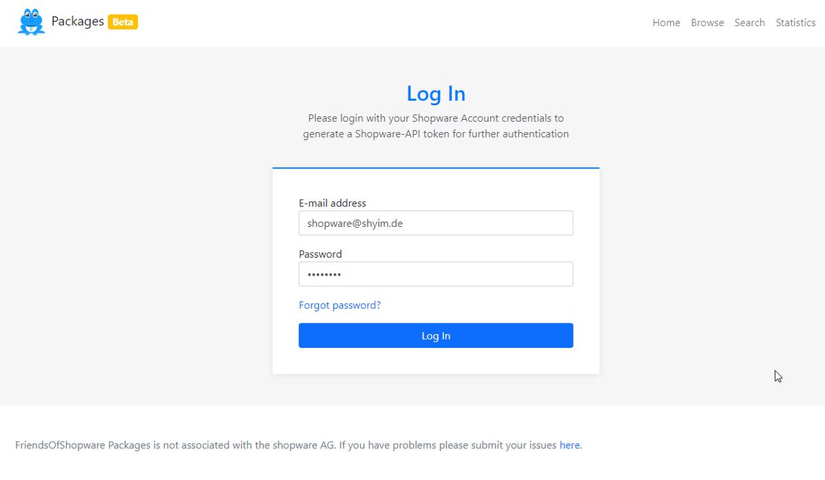 ShopwareFriends's tweet photo. You can now choose the company when your #Shopware account is in multiple companies while using FriendsOfShopware packages. This makes the process easier to replace the old Shopware ID. https://t.co/TYuG9sFZAi