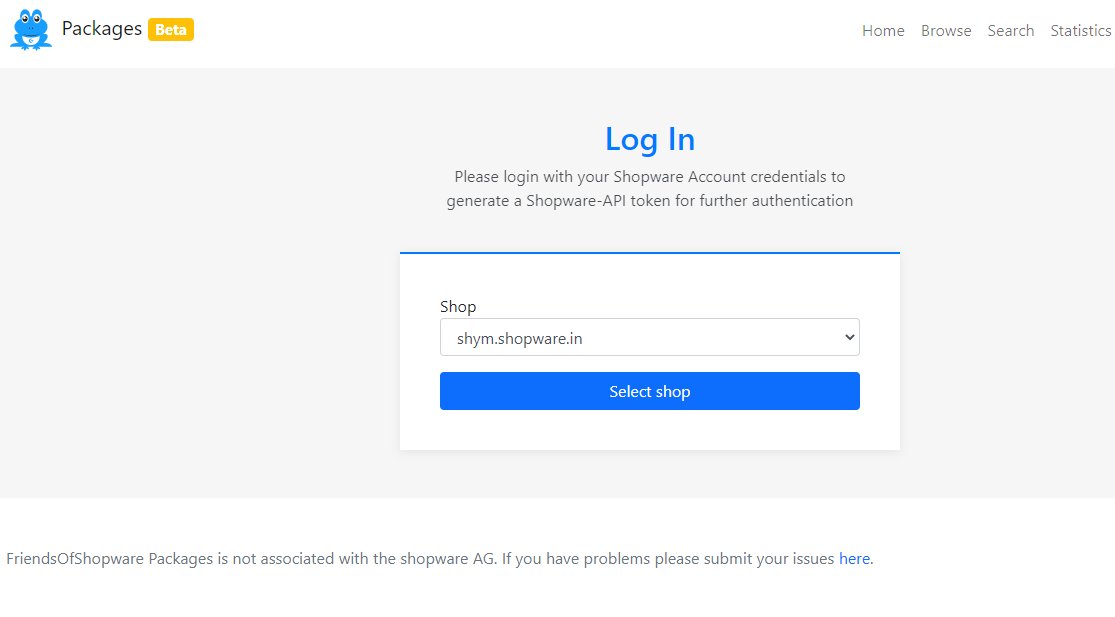 You can now choose the company when your #Shopware account is in multiple companies while using FriendsOfShopware packages. This makes the process easier to replace the old Shopware ID.