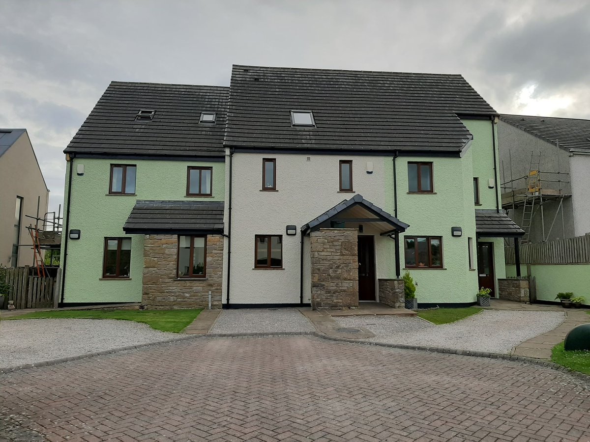 bennersthebrush's tweet photo. In the last fortnight this 5 dwelling development in Shap, Cumbria has been transformed by our team. Lovely job https://t.co/Z2ZAPdixBZ