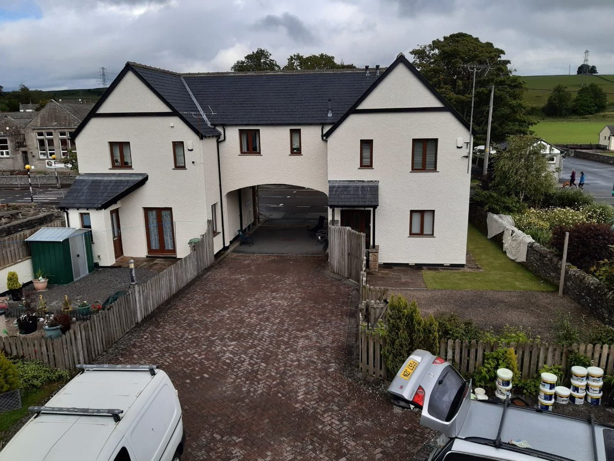 bennersthebrush's tweet photo. In the last fortnight this 5 dwelling development in Shap, Cumbria has been transformed by our team. Lovely job https://t.co/Z2ZAPdixBZ