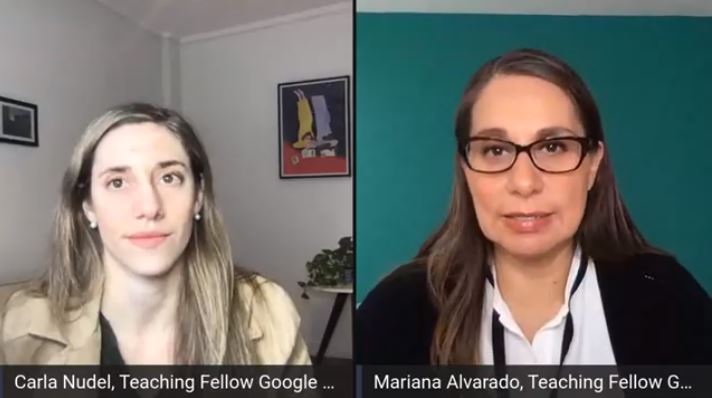 gabrielacerioli's tweet photo. En #Bootcamp para periodistas de @GoogleNewsInit
sobre "Visualización de Datos" @carlanudel explicó el uso de #Flourish y @Alvaradomariana detalló #DataGifMaker y #PublicDataExplorer https://t.co/2ZGQKoBc08