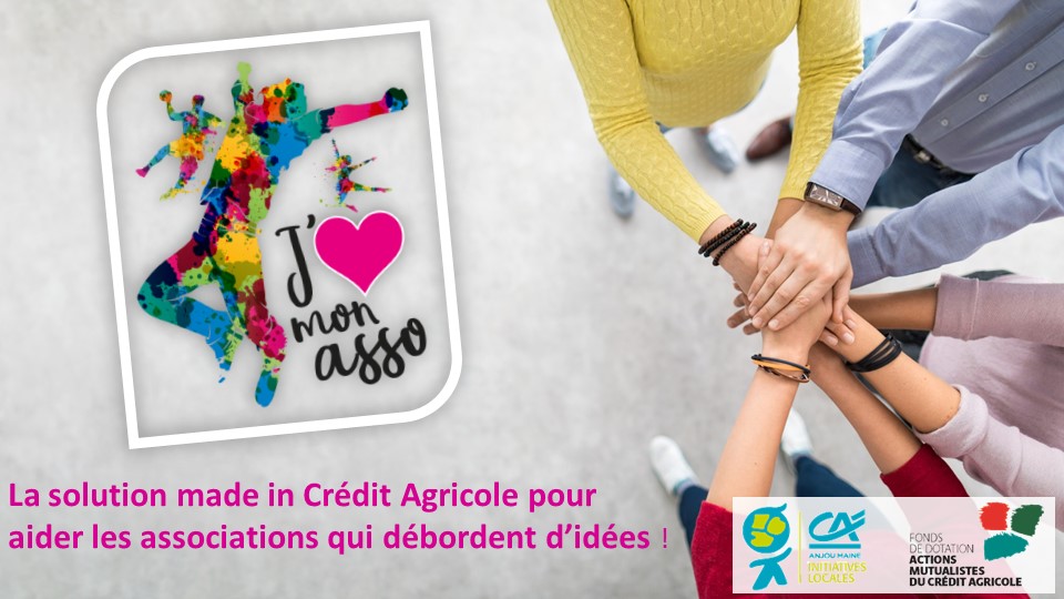 CAAnjouMaine's tweet photo. En 2019, grâce à « J’❤️mon Asso », nous avons accompagné 1 100 #associations (49, 53 et 72), pour un montant de 430 000€.
🚦Vous êtes membres ou représentants d’une asso porteuse d’un #projet ? Déposer votre dossier pour obtenir un soutien financier : https://t.co/Iu9fcnm8qO https://t.co/iwtOIMoTnG