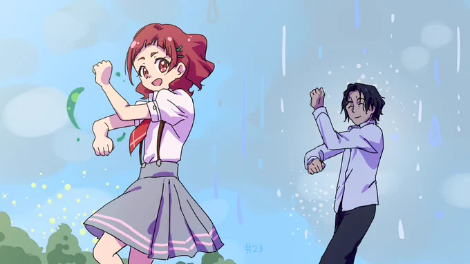 HUGっと!YELL FOR YOU(23話)2周年!!
#はぐっとお絵描き2020 