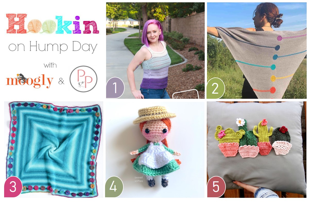 mooglyblog's tweet photo. This round of Hookin On Hump Day is all about variety! From summer tops to cute appliques - you might just fill out your to-do list today! #crochet #hohd #linkparty https://t.co/nOP1GBziy3 https://t.co/fDcA9jEzHO