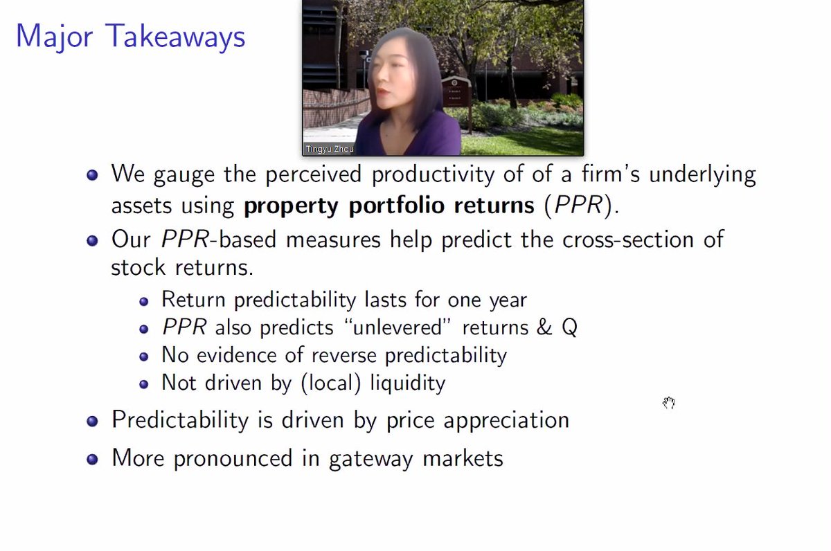 zew_en's tweet photo. The productivity of a firm’s #AssetBase: @rheazhougmailc2 @FSUBiz on #AssetProductivity, local information diffusion & commercial #RealEstate returns in our #VirtualRealEstate seminar #ZEW https://t.co/gQnVhMQ9F6 https://t.co/4EX0LcHhht