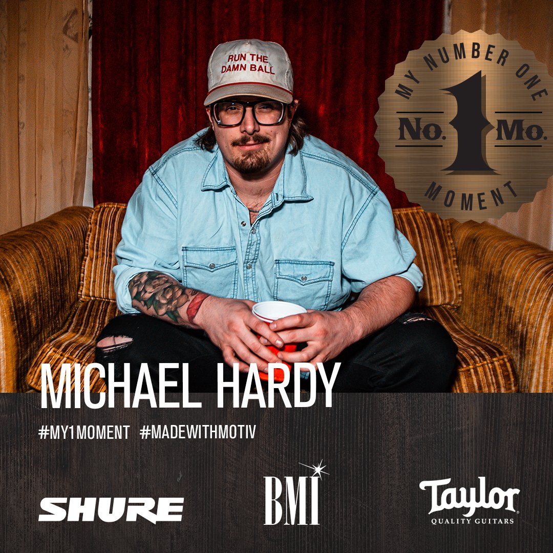 bmi's tweet photo. We’re excited our friends @TaylorGuitars and @Shure’s brand-new series, “My #1 Moment,” launches today on IGTV with #BMISongwriter @HardyMusic! Head to #TaylorGuitars' IGTV to hear from #MichaelHardy about his first ever No. 1 song “Up Down.” #My1Moment https://t.co/s9xiHIyRlu https://t.co/o1kM1ZA0zz