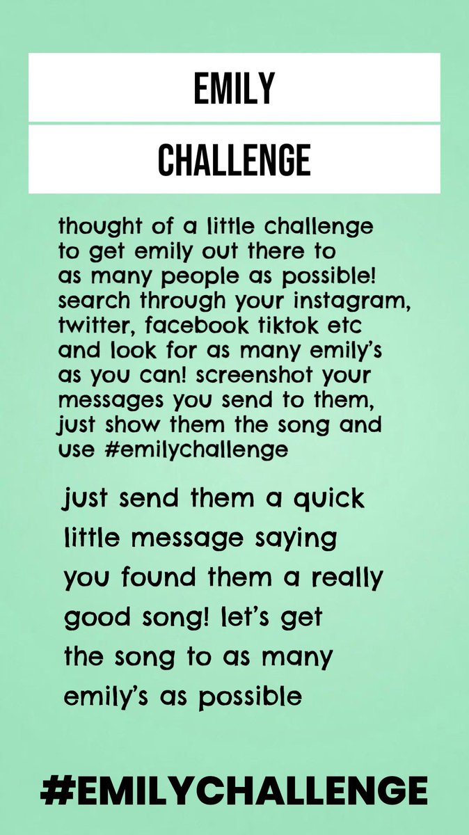 freefallruel's tweet photo. thought of something a little fun! let’s get the song to as many people as we can!! #emilychallenge @newrulestweets https://t.co/CfOf1exQT0