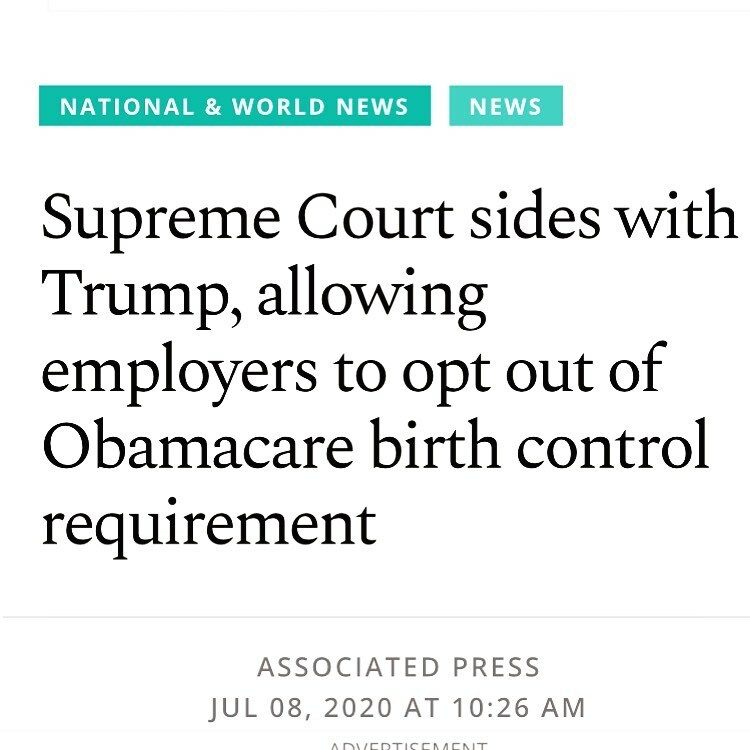 kiabocko's tweet photo. It’s tough enough for women (especially WOC and those living below the poverty line) to access free/affordable reproductive healthcare. Why are we making it harder every darn day? Separation of church and state doesn’t exist. 
#SupremeCourt #Trump #Obama… https://t.co/iVWR2EyuBo https://t.co/pd5Wwz1aY3