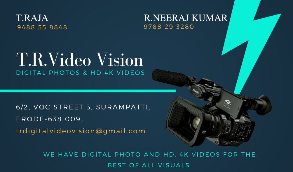 TVideovision's tweet photo. Videography touch our Heart and Awaken our Vision and Change the way we see Things. #TRVideoVision #Videography #Videoforlife https://t.co/Q10xPPXmjc