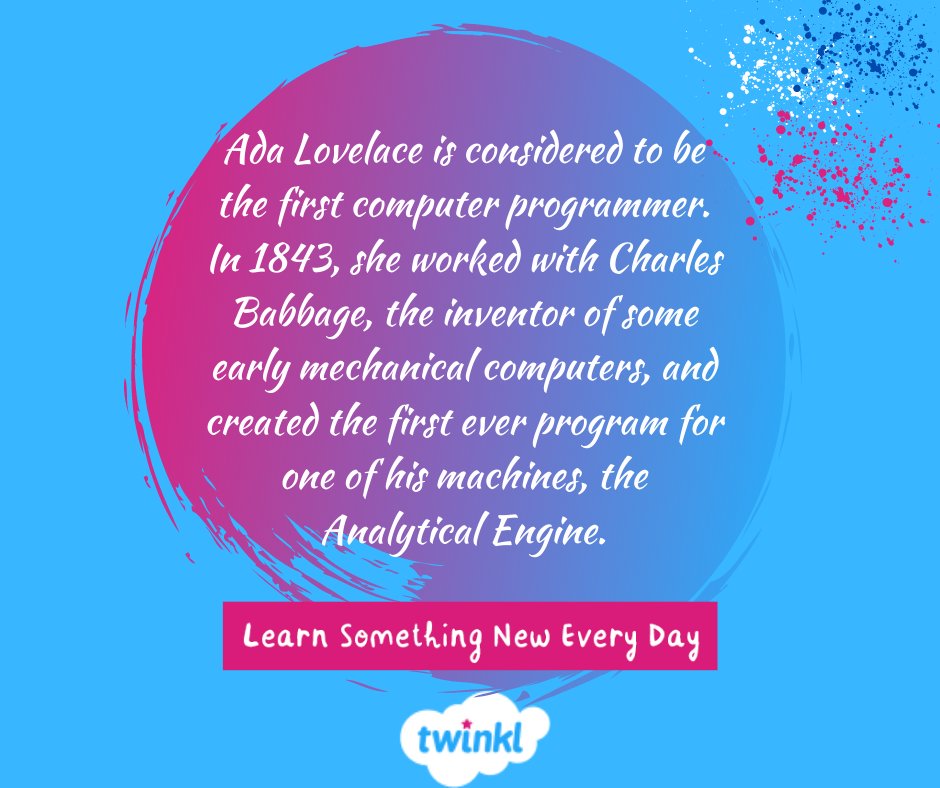 TwinklScotland's tweet image. You can learn more about this amazing woman here - biography.com/scholar/ada-lo… #adalovelace #computerprogrammers #videogames #stem
