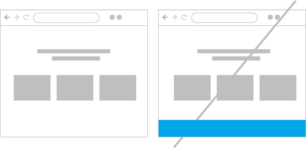 Idée n°20 de UX Design pour améliorer vos produits digitaux: Evitez les distractions visuelles pour mieux engager vos visiteurs 👍 - voir tous les conseils ici: jeremygoldyn.com/ux-design
