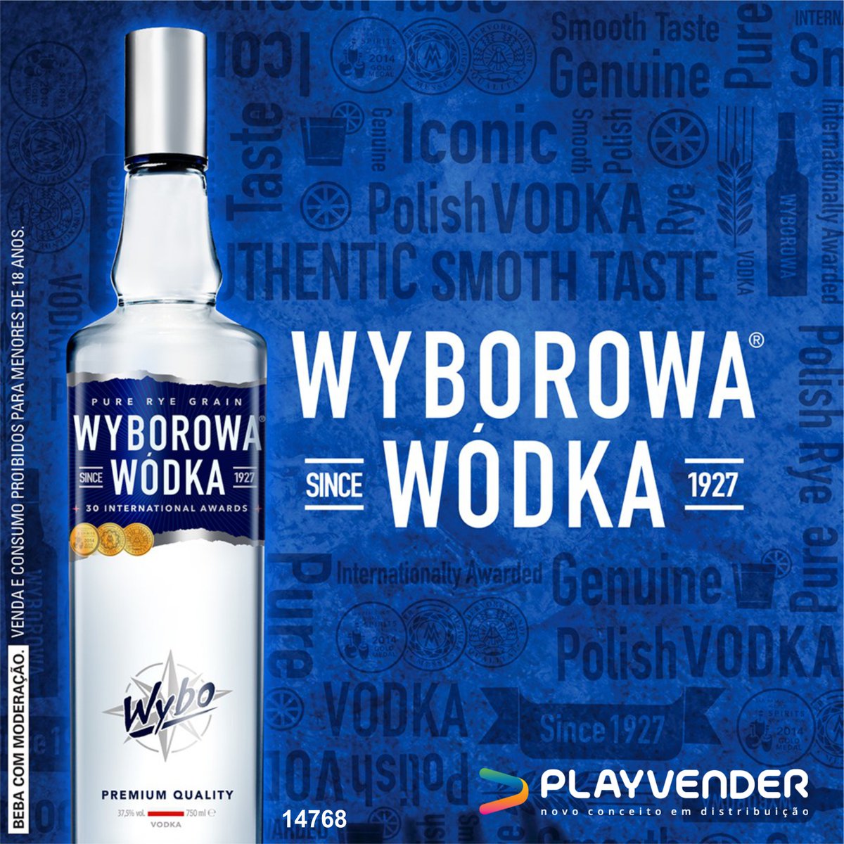 playvender_dist's tweet photo. Wyborowa é uma vodka polaca feita de centeio puro e reconhecida por mais de 30 prêmios internacionais.

Está na hora da sua loja ter Wyborowa

Você encontra na 𝗣𝗹𝗮𝘆𝘃𝗲𝗻𝗱𝗲𝗿 𝗠𝗚.

Beba com moderação. Não compartilhe com menores de 18 anos. https://t.co/BjZwgR5e08