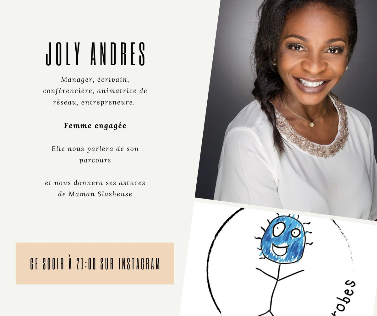 ✨En live ce soir ✨

Retrouvez l'interview de <a href="/jolyandres/">JOLY ANDRES</a> sur notre compte Instagram à partir de 21h 🤩

👉 bit.ly/liveinstaSLM

#Instalive #MumBoss #WorkingMum #SLM #Femmesentrepreneures #Women #Womenpower