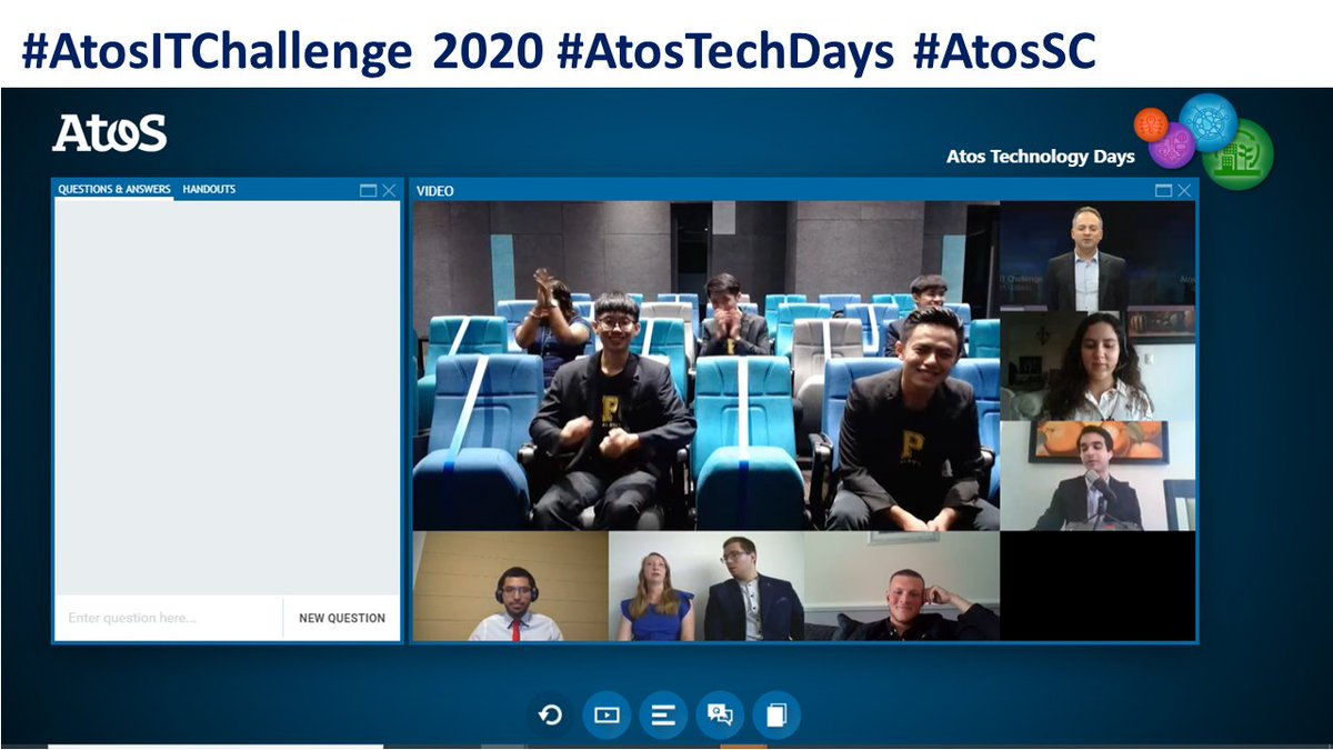 #AtosITChallenge - Congrats to winning teams and the coaches from #AtosSC <a href="/HLibrenjak/">Helena</a> <a href="/fjoseruiz/">Francisco José Ruiz</a> @Andyw1803 CC <a href="/So_Proust/">Sophie Proust</a> <a href="/ElieGirard/">Élie Girard</a> <a href="/huberttardieu/">Hubert Tardieu</a> +<a href="/BotPest/">PestKillerBot</a> <a href="/AsiaPacificU/">Asia Pacific University of Technology & Innovation</a> <a href="/cheewy2004/">cheewy</a> #studentcompetition #innnovativeideas #techinnovation #ArtificialIntelligence #CooperativeAI