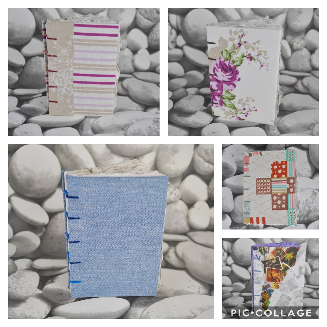 Melissaydesigns's tweet photo. My A6 Notebooks. On my Etsy store 🙂

#copticstitchjournal #journal #notebook #notpad #sketchbook #copticstitch #scrapbook #writingpaper #handmadepaper #paper #recylced #recycledpaper #recycledbook #upcycled #upcycledpaper #calligraphypaper #calligraphy #etsy #etsyuk #jean #book https://t.co/deEAJKndQq