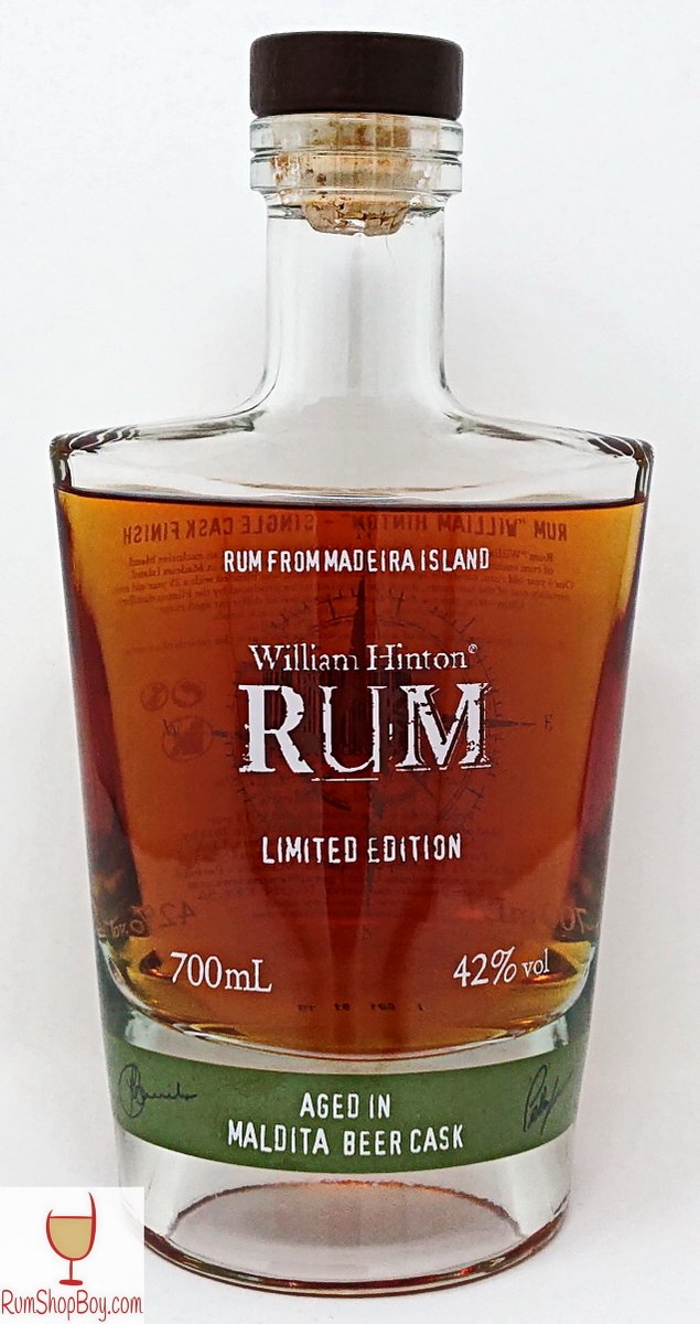RumShopBoy's tweet photo. Agricole from Madeira aged in a beer cask.
Zero additives…a rather tasty tot of rum.
https://t.co/4ZxBzPmghu
#williamhintonrum #agricole #madeirarum #zeroadditives #rumshopboy #maldita https://t.co/DUjElGhss6
