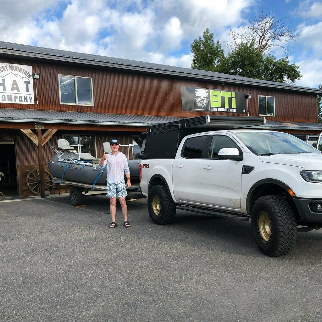 😲that’s a sweet truck and a stoked <a href="/john/">John Shahidi</a>.centy , have a great day on the water! 
Who would rent a ranger + <a href="/gfc_usa/">God Family Country</a> setup over our Tacoma’s? instagr.am/p/CCYnim7p3cM/