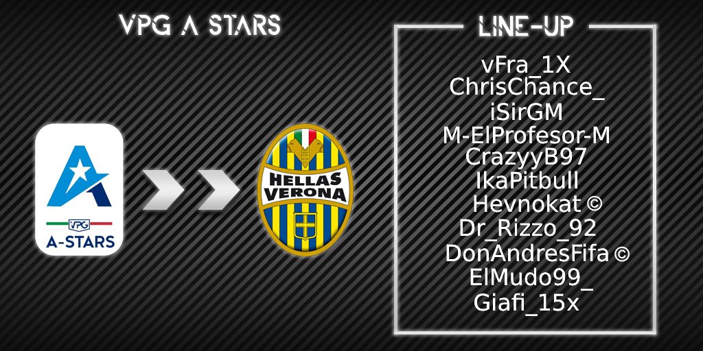 ⚽ MATCH DAY ⚽️
🏆 | @VPG_A_Stars
🆚 | <a href="/VPGINTER/">VPG INTER</a>
⏰ | 23.00
