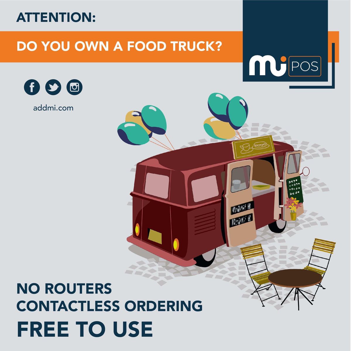 AddmiPOS's tweet image. #FoodTruck Owners! This is an efficient way to receive and prepare your orders in a timely manner with CONTACTLESS ORDERING and an ORGANIZED ticketing system!

Get started with #Addmi today: addmi.com

#ABQ #SupportLocal #POS #QRCode #Restaurants #Business #AddmiPOS