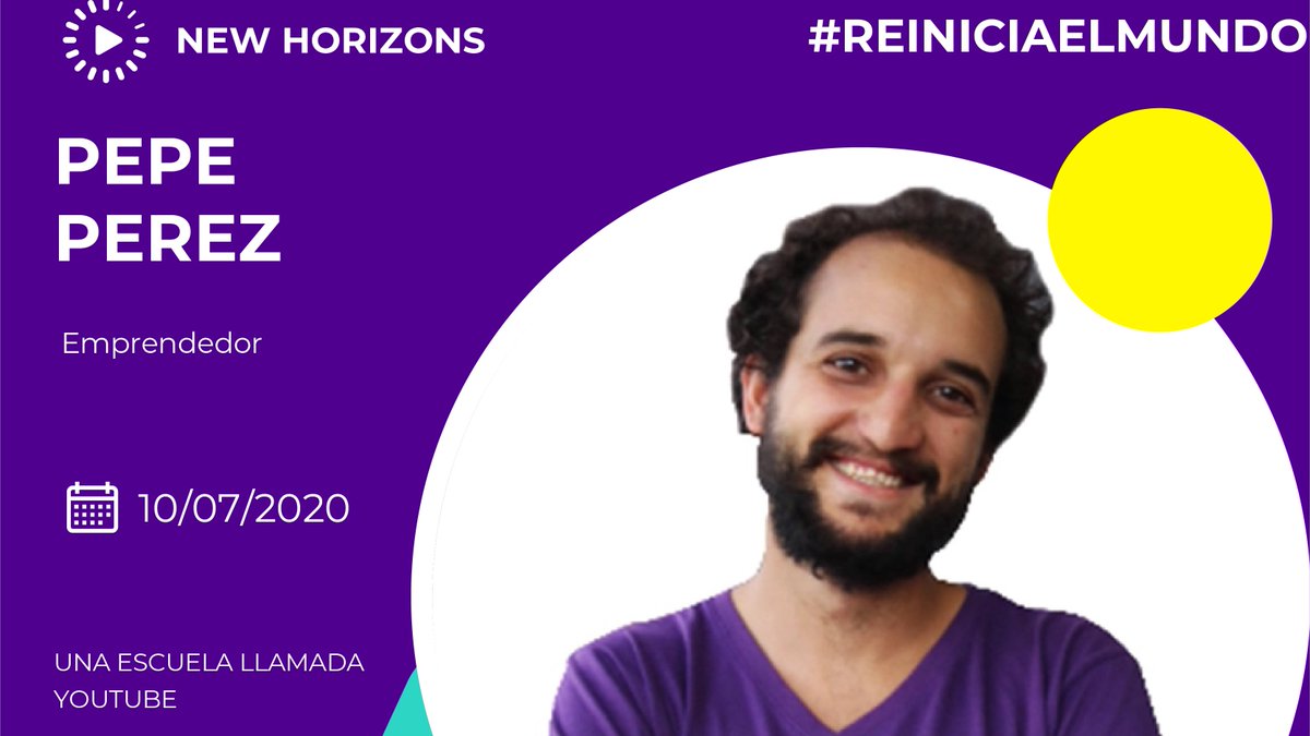 Pepelusap's tweet photo. Invitadísimos este viernes 10 de julio a las 3pm a mi conferencia "Una escuela llamada YouTube" en el Campus Party Digital Edition 👉https://t.co/HskdUtwSM0
¿Existe un aprendizaje más allá de los exámenes? @campuspartylat
#ReiniciaElMundo
#CampusPartyED https://t.co/phV3WHpm88