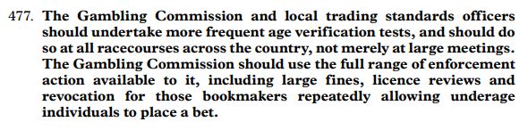 Lords Gambling Industry Committee tweet media