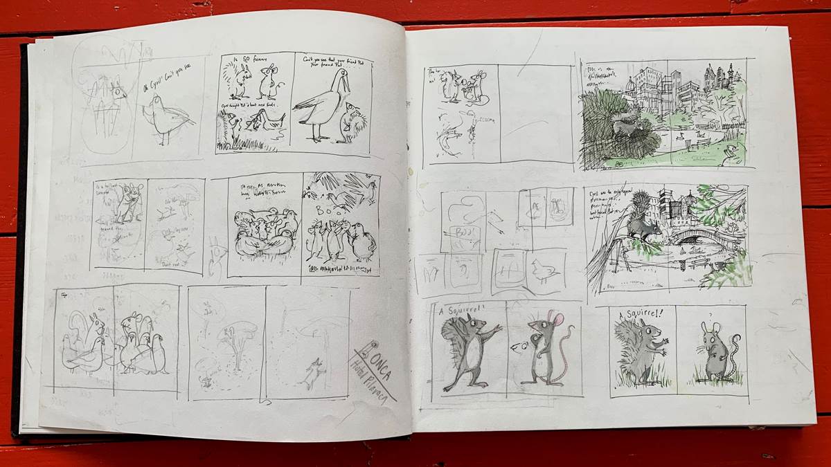 Booktrust's tweet photo. If you're a little bit nosy (and we definitely are), then you will LOVE snooping into top authors and illustrators' notebooks! We've got a fabulous gallery on our website for you to explore: https://t.co/2mXF00f0bG #MagicIdeas #CressidaSummerCamp

Pic: Emily Gravett https://t.co/l77QGQbUD4