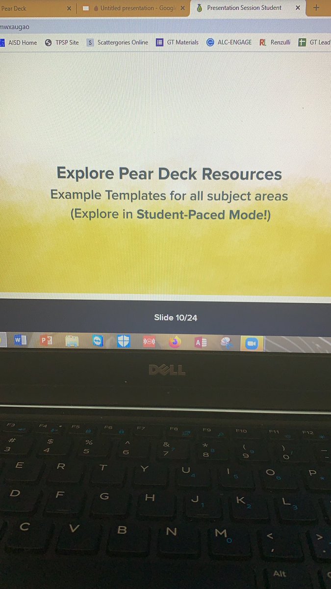 Learning how to get started with <a href="/PearDeck/">Pear Deck Learning</a> with <a href="/KelseyPearDeck/">Kelsey Sprowell</a>!