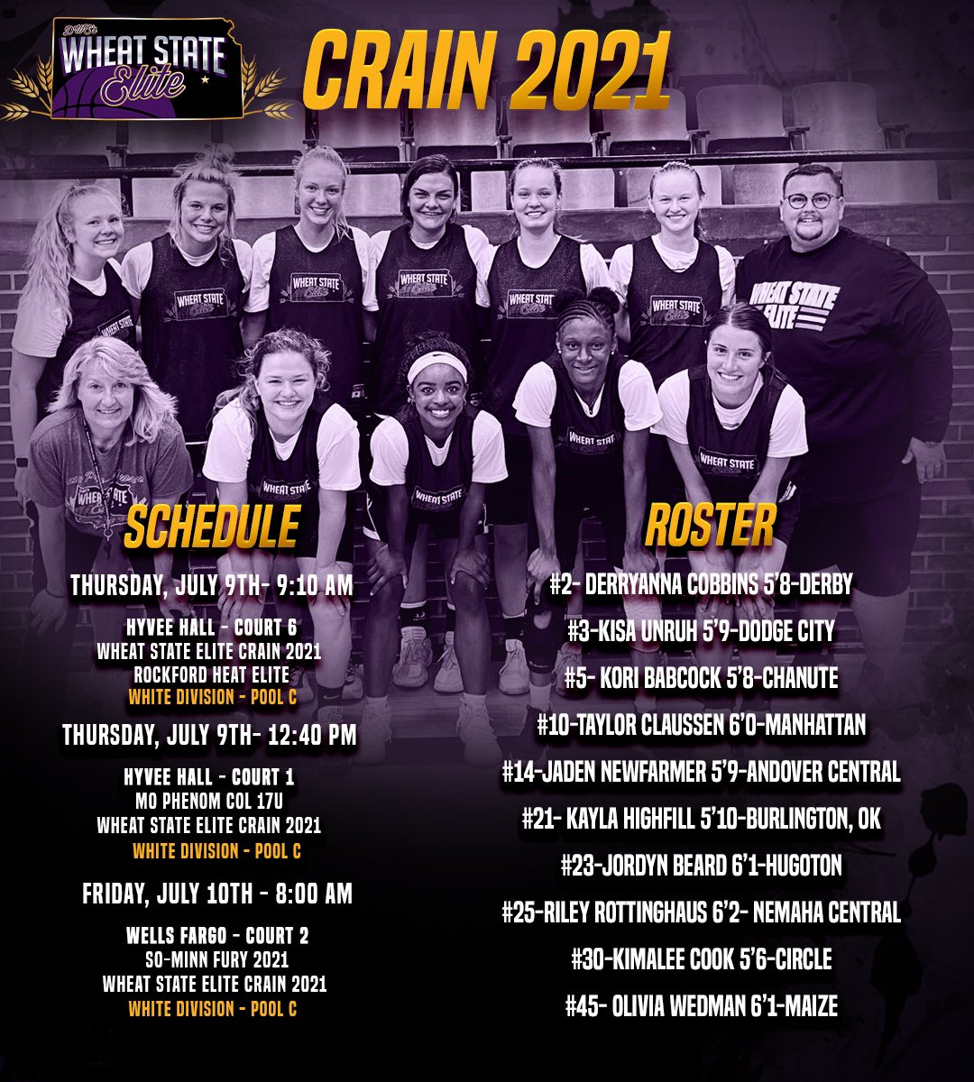 Dylan Evans (@dylan_evans85) on Twitter photo WSE Crain will battle every game!!! Go check them out this week in Des Moines!!! #WSEFamily #CBTW @DanaCrain6 <a href="/Coach_dpaul/">Dwayne Paul</a> WSE Crain will battle every game!!! Go check them out this week in Des Moines!!! #WSEFamily #CBTW @DanaCrain6 <a href="/Coach_dpaul/">Dwayne Paul</a>