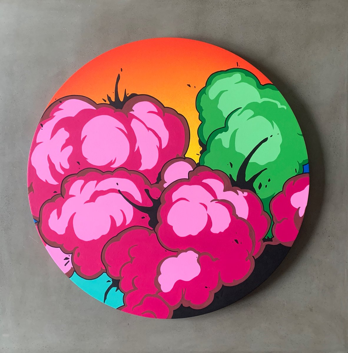 noverNYC's tweet photo. 24” round

#Explosion #Hypebeast #Supreme #kaws #art #streetart #canvas #NOVERNYC #nover #urbanart #Popart #Contemporaryart #Basquiat #abstract #Modernart #Hypebeastart #ratna #onImpact #artforsale #Gallery #Museum #artconsultant #Collection #Artist #colors #Smoke #bansky https://t.co/pcjdti9gZh