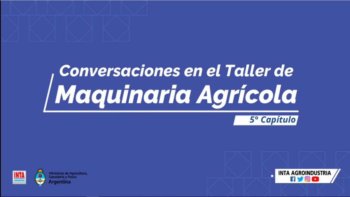 En la segunda parte del 5️⃣° Taller de #MaquinariaAgrícola 🚜, especialistas del <a href="/intaargentina/">INTA</a> debaten las reformas en los #cóncavos de trilla y separación en #cosechadoras, describiendo últimos 30 años de desarrollo en el Sector acompañados por #INTA.

🎥 youtu.be/8OM86SQQu74