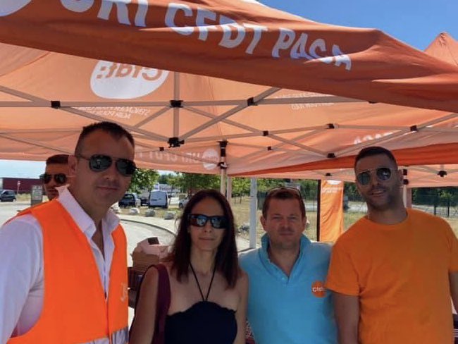 StfMolletCFDT's tweet photo. J’étais avec les militants @CFDT_13 sur la plate-forme #Logistique de #Clesud pour une action #Transports ! 280 hectares, 720000m2 d’entrepôts pour 1500 emplois ! @CFDTPaca https://t.co/zDTz8Z559c