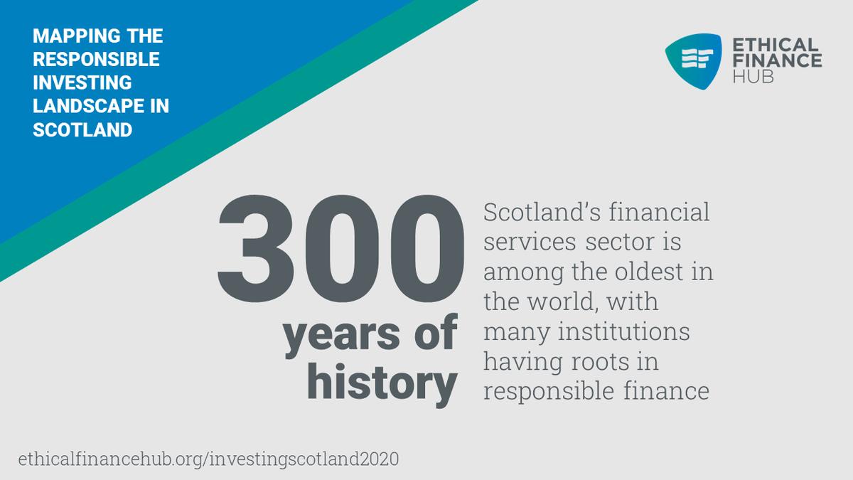Our recent report looks at the #ResponsibleInvestment landscape in Scotland. Visit ethicalfinancehub.org/investingscotl… to download!