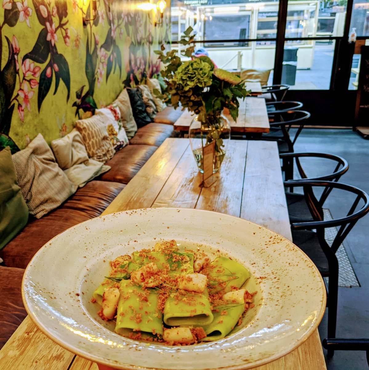 It’s here! Summer flavour sensations are now available at Bottles <a href="/oldspitalfields/">Old Spitalfields</a> market. Reserve your table and enjoy this with a nice glass (or five) of wine! #vino #italianfood #italianwine #eastlondon #londonwine #goingoutlondon #timeoutlondon #secretlondon #thisislondon