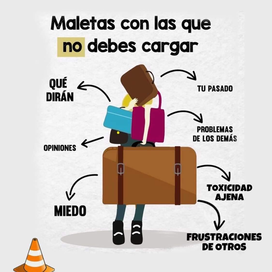DinorahSiles's tweet photo. Maletas con las que no debes cargar
#inteligenciaemocional #Motivacion #autoestima https://t.co/AKV1u8fkx3