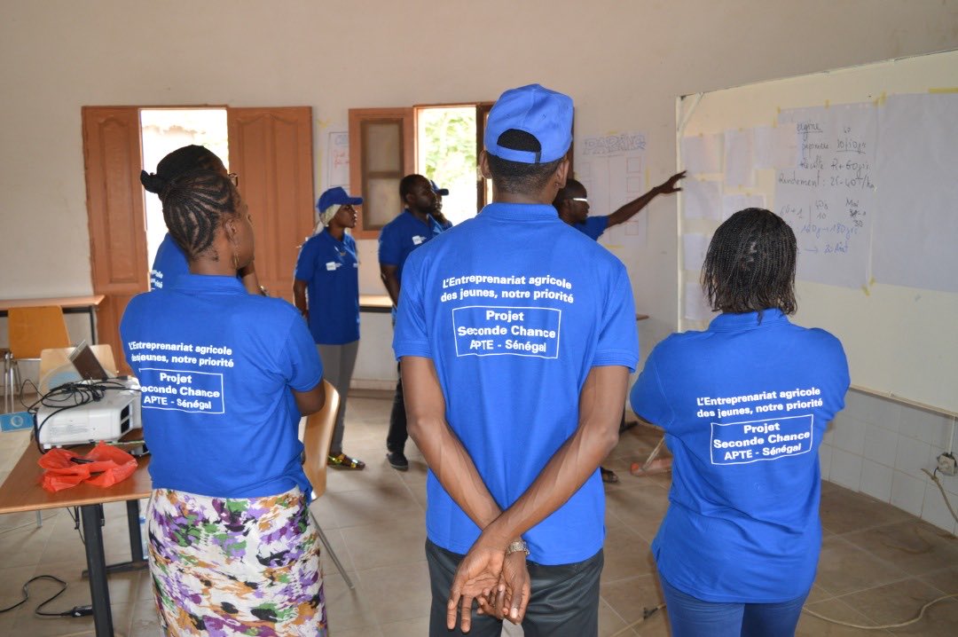ONG_JED_SN's tweet photo. Projet :Seconde_Chance/ apte_Sénégal 
Démarrage de la formation technique Module Maraichage
Du 07 au 21 juillet 2020 au CIFOP_Mboro
Avec 8 diplômes chômeurs champion du projet_seconde_chance L’objectif est de les réorienter vers les filières porteuses en vue d’une auto insertion. https://t.co/Q0GBPCMxO1