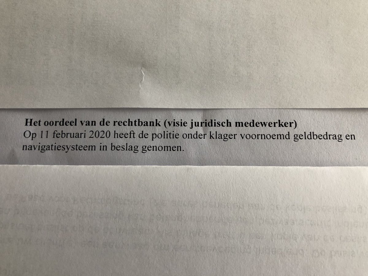 Oordeel van de rechtbank of visie van de juridisch medewerker?

🤔