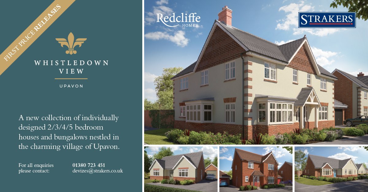 StrakersWorld's tweet photo. First releases now available to reserve at Whistledown View #Upavon. Click here for more information https://t.co/qxtE4bMlDD #newbuild #newhomes #upavon https://t.co/0qSFkiBaLj