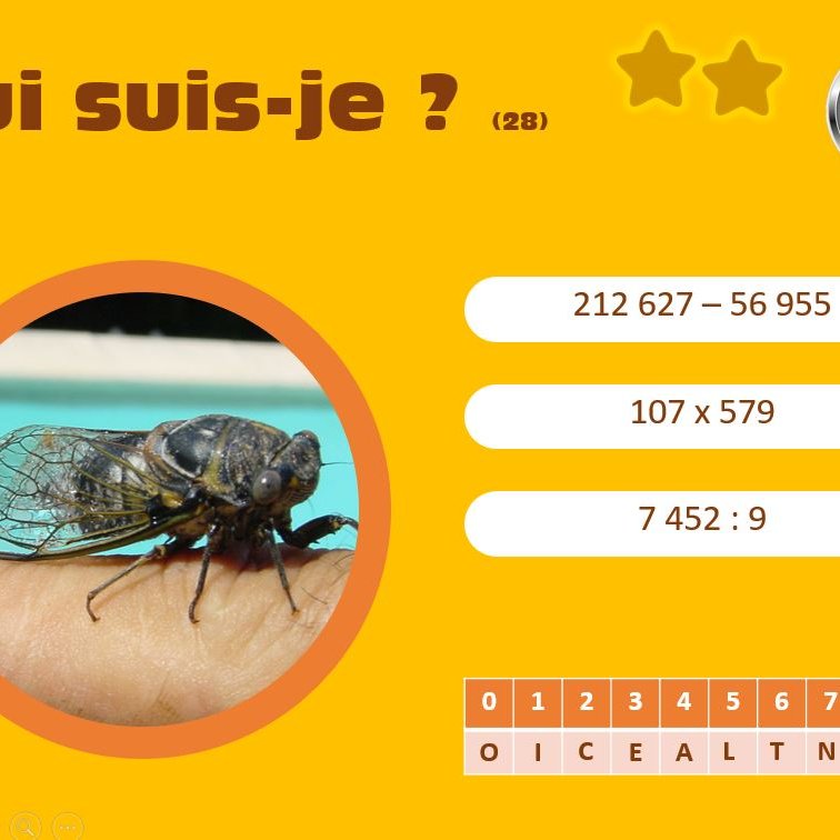 Je viens de publier des défis hebdo de calcul posé façon escape game : 3 opérations. Leur somme permet de décoder un animal mystère. 
3 niv (CE2  CM1 CM2) mènent au même animal. Les niveaux ne sont pas écrits pour utilisation + souple (différenciation...) charivarialecole.fr/archives/11015