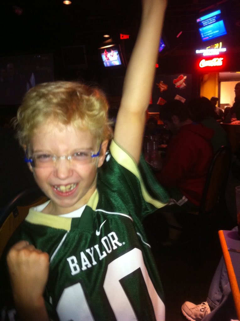 3DogRanchTX's tweet photo. @RGIII This pic was taken as your name was called as the Heisman winner. I thought of it as I watched this video, and will definitely have this now 16-year-old watch it as well. We miss you and CAB at Baylor! https://t.co/FH70siIBWS