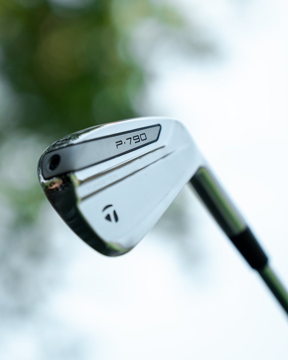 Freeing you up to take on that tucked pin. Learn more about the distance and forgiveness packed into #P790: tmgolf.co/P790irons